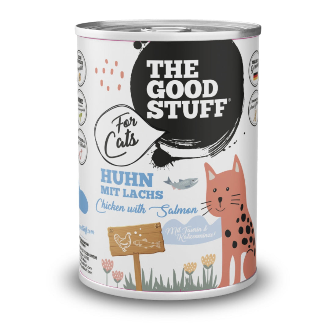 The Goodstuff Huhn mit Lachs - Katzen Nassfutter - Woofshack