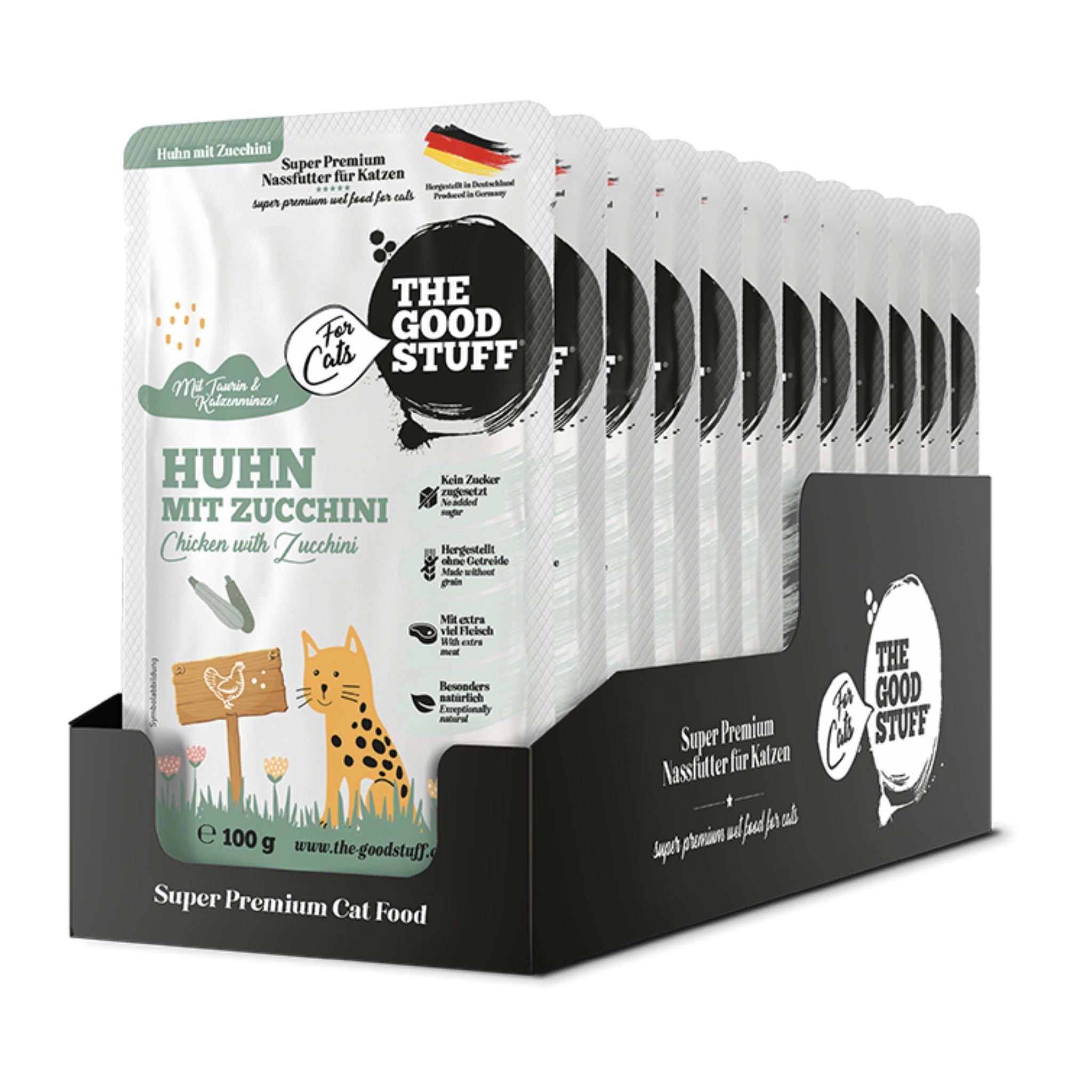 The Goodstuff Pouch Huhn mit Zucchini - Katzen Nassfutter - Woofshack