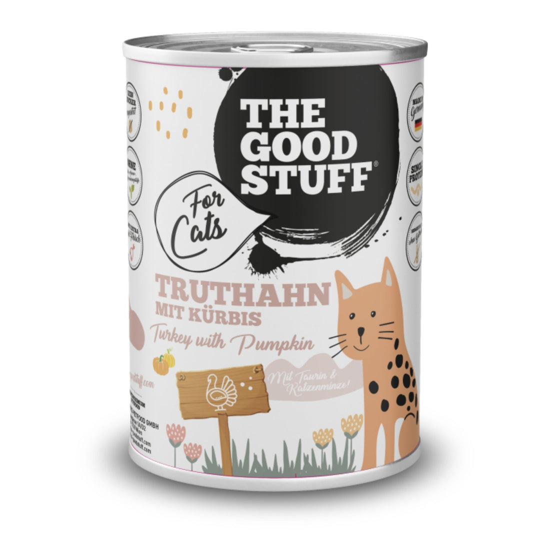 The Goodstuff Truthahn mit Kürbis - Katzen Nassfutter - Woofshack