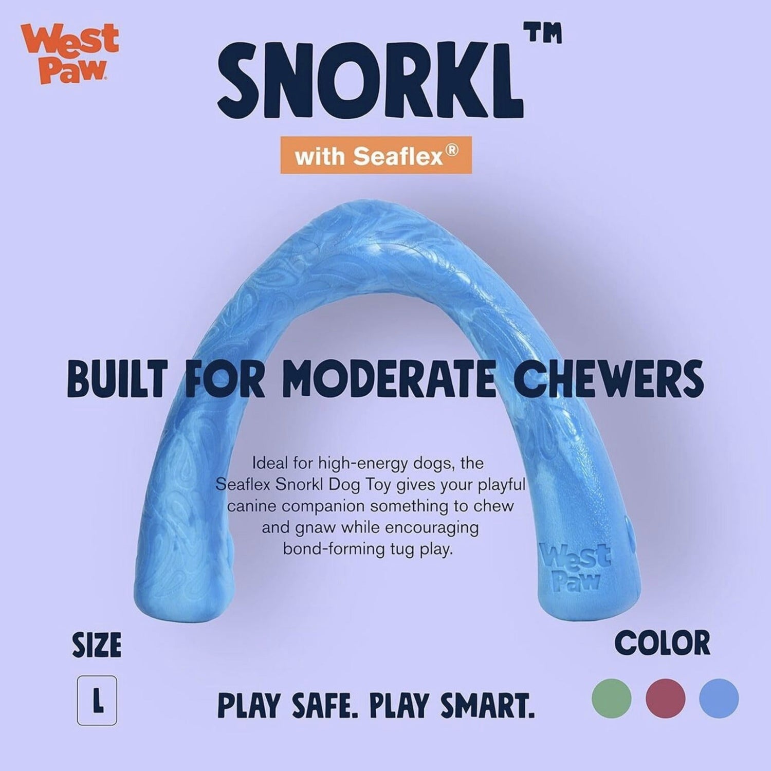 West Paw Seaflex Snorkl, Hundespielzeug - Woofshack