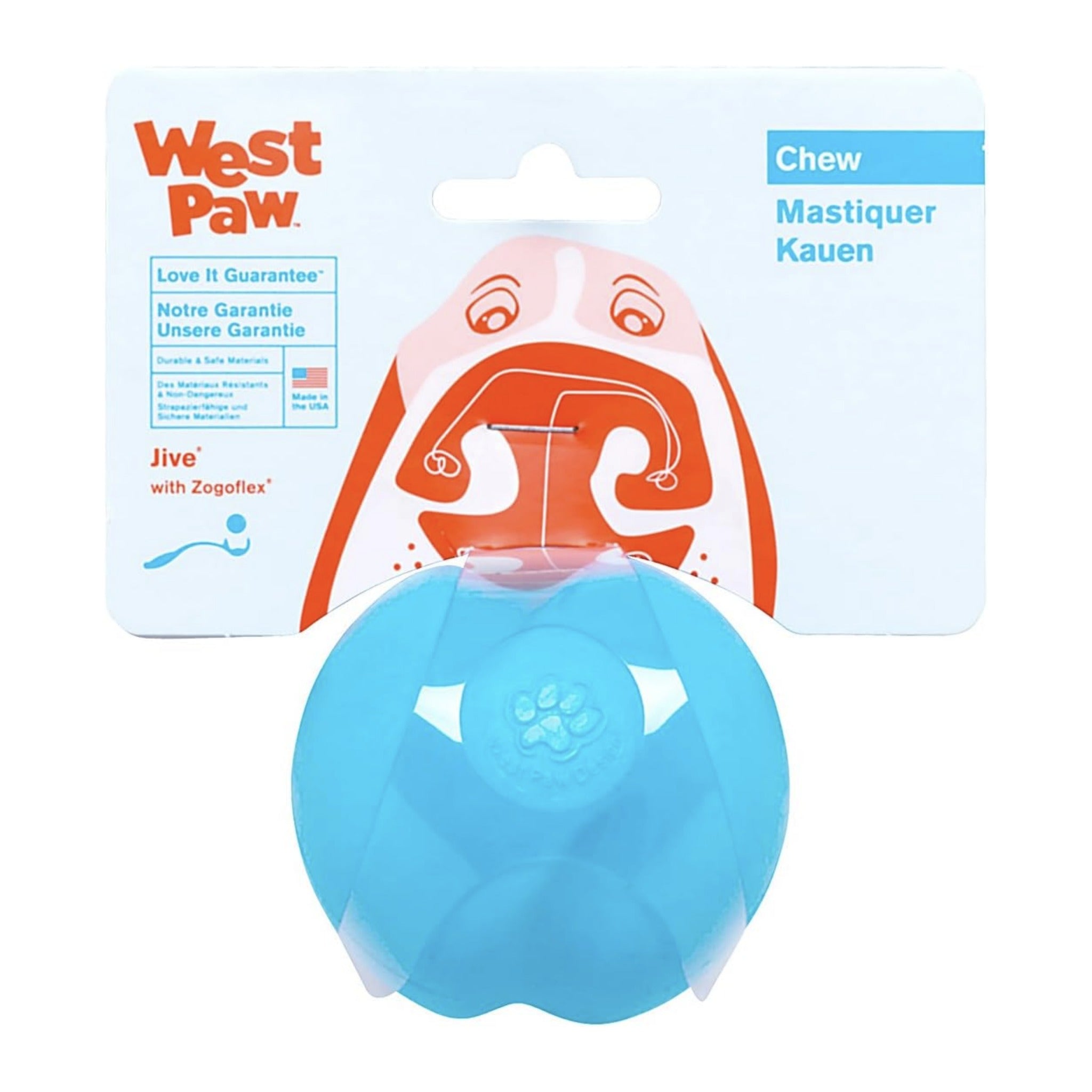 West Paw Zogoflex Jive, Hundespielzeug - Woofshack