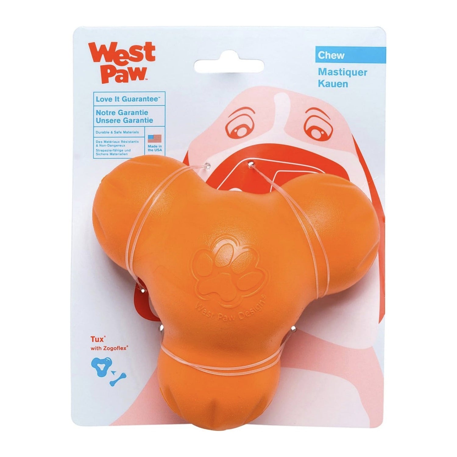 West Paw Zogoflex Tux, Hundespielzeug - Woofshack