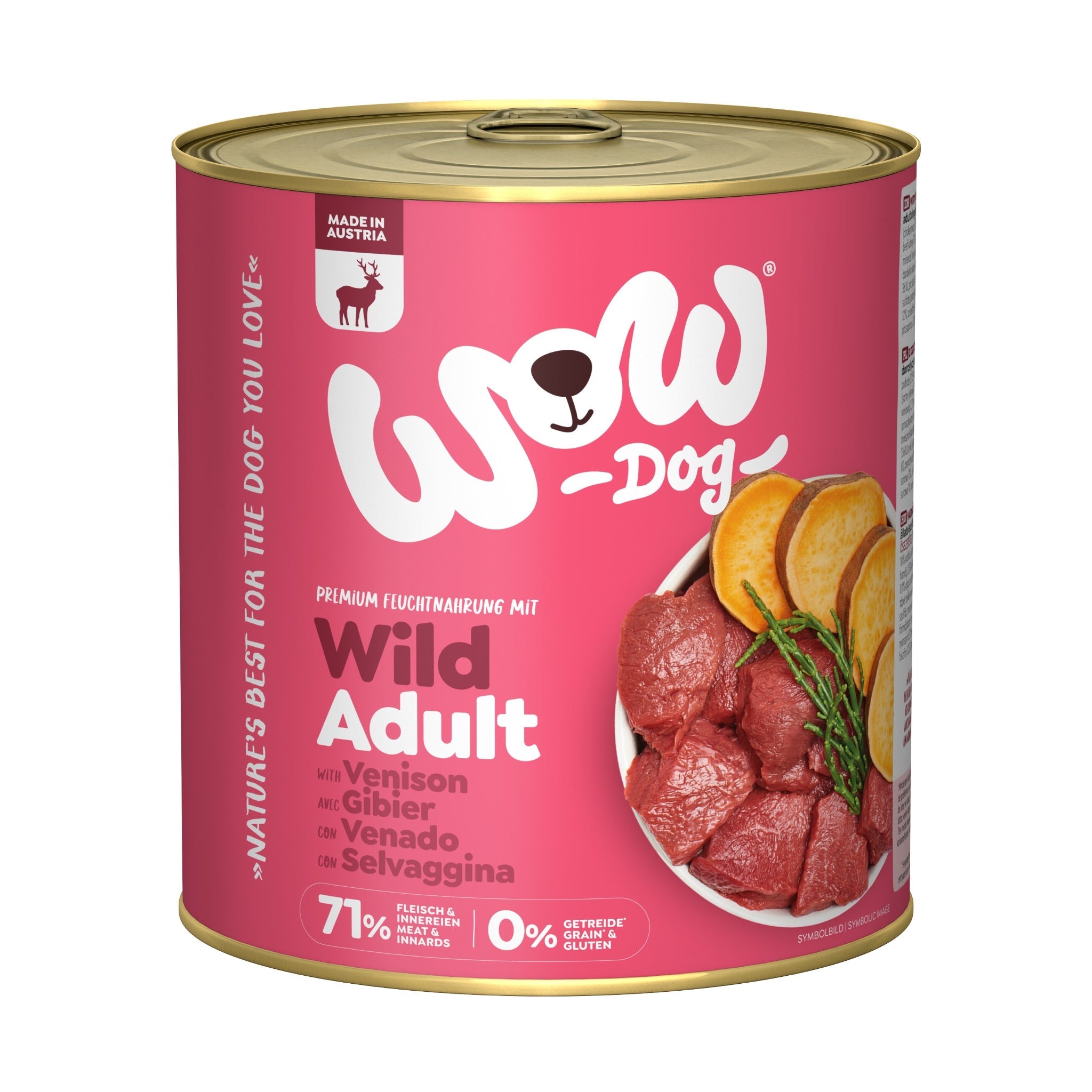 WOW Adult Hundefutter - Wild, Seealge und Süßkartoffel - Woofshack