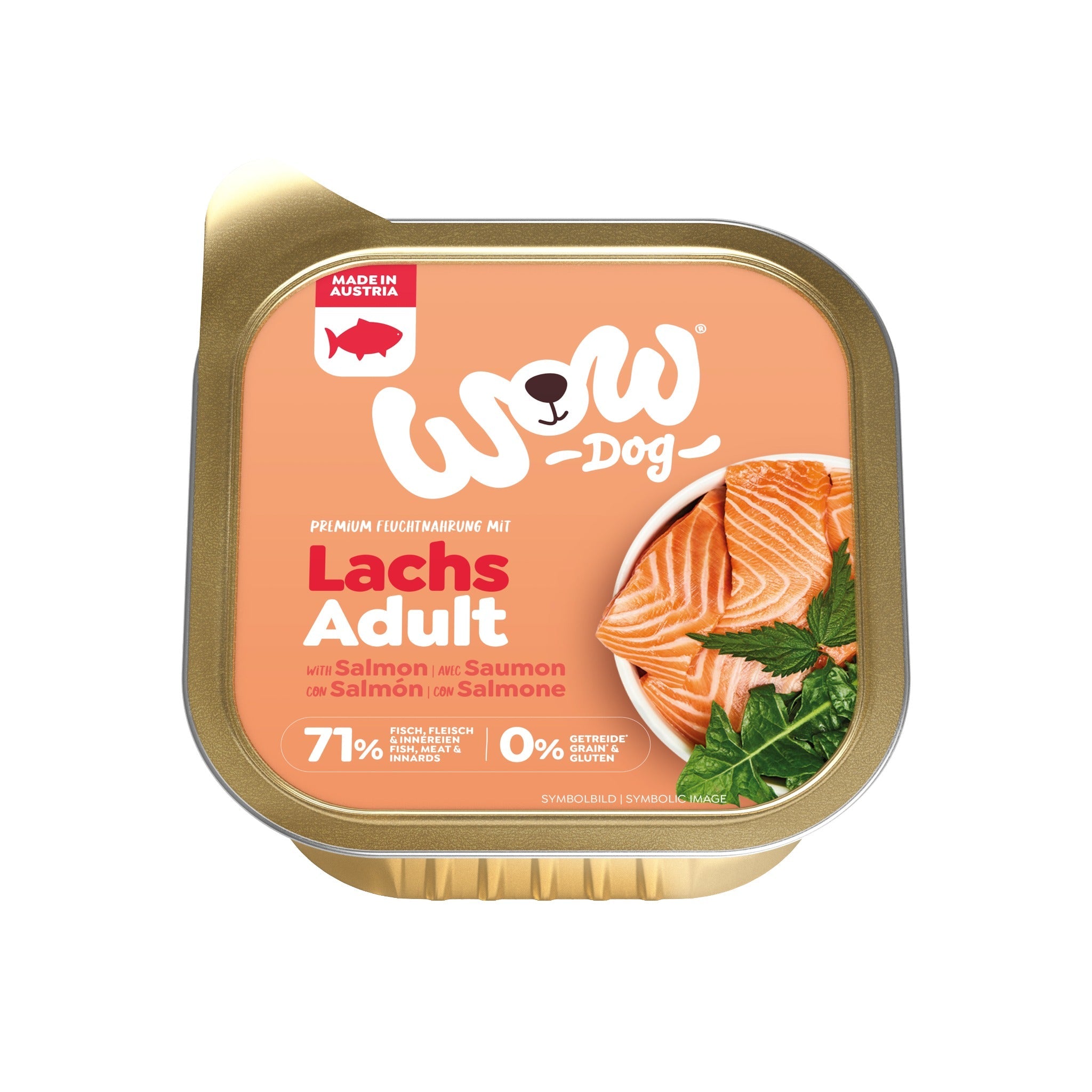 WOW - Adult Hundenassfutter - 11 Schalen Multipack - Woofshack