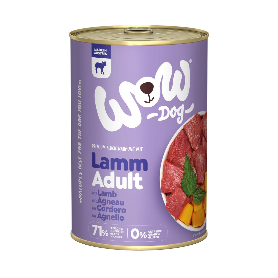 WOW Adult Hundenassfutter - 6 Dosen Multipack - Woofshack