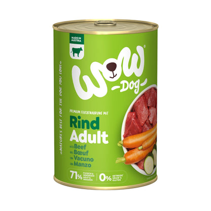 WOW Adult Hundenassfutter - 6 Dosen Multipack - Woofshack