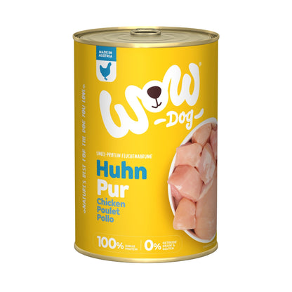 WOW Hundefutter Huhn Pur - Single Protein - Woofshack