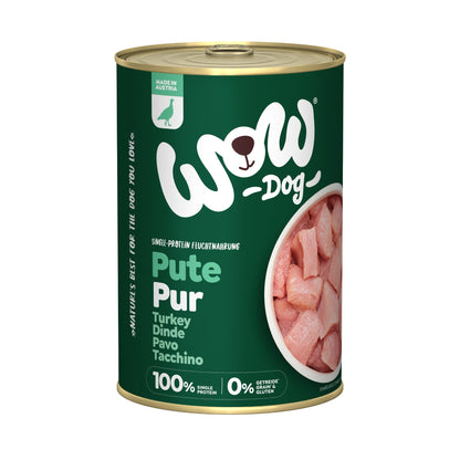 WOW Hundefutter Pute Pur - Single Protein - Woofshack