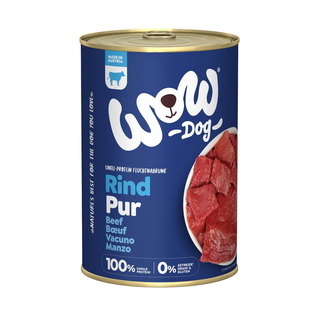 WOW Hundefutter Rind Pur - Single Protein - Woofshack