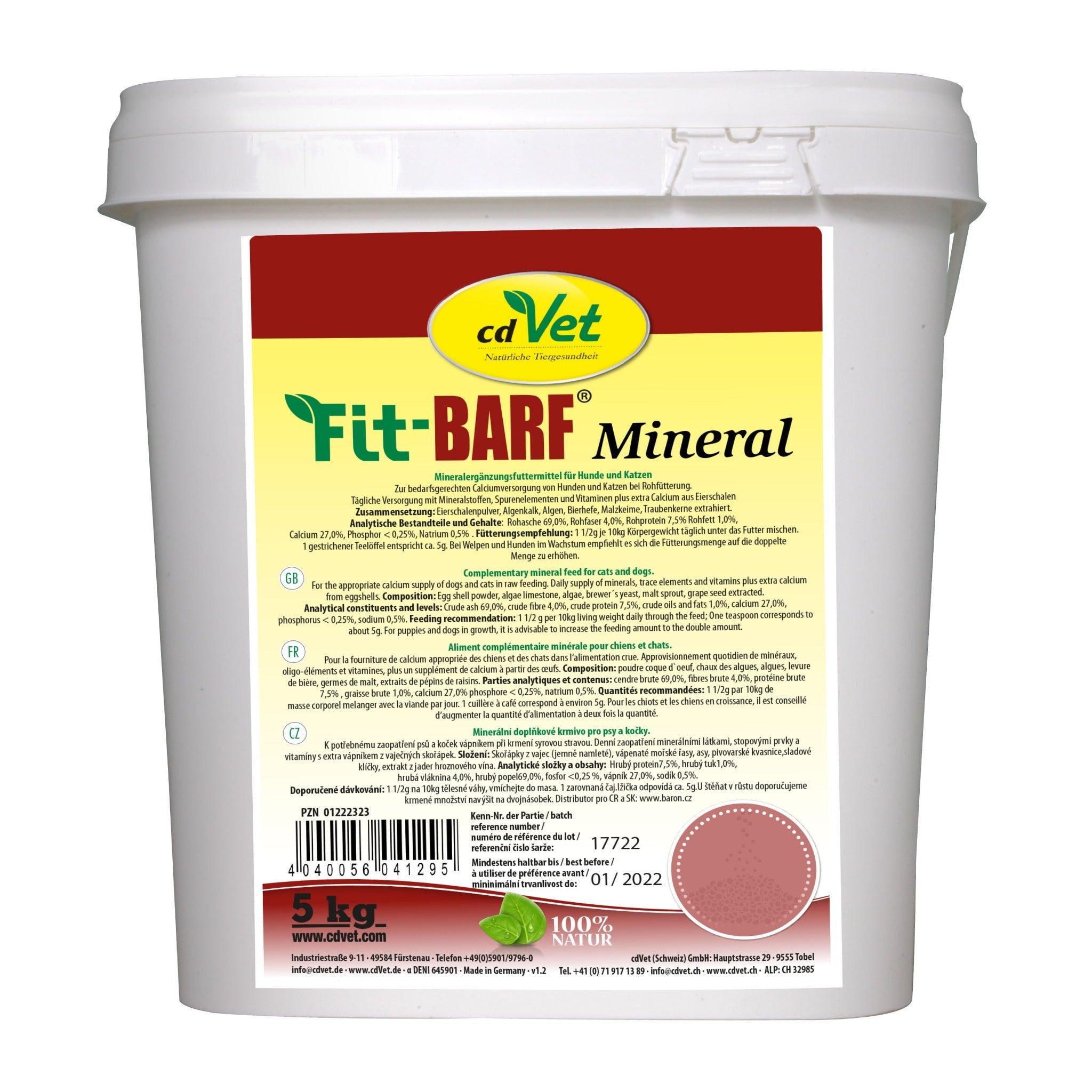 cdVet Fit-BARF Mineral für Hunde - Woofshack