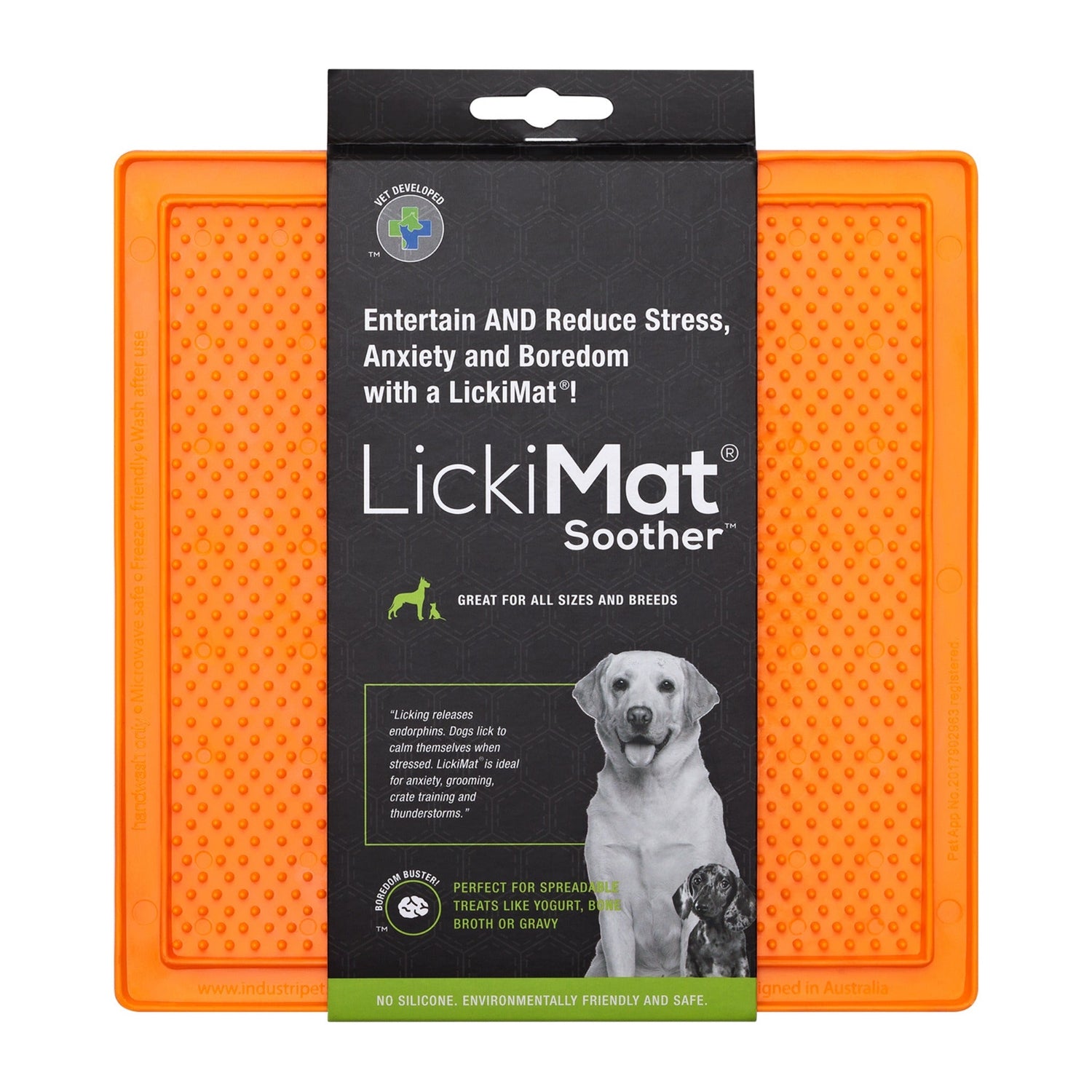 Silicone Therapeutic Dog Lick Mat, Dog Lick Mat